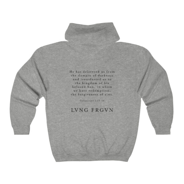 LVNG FRGVN Full Zip Hoodie - Image 4